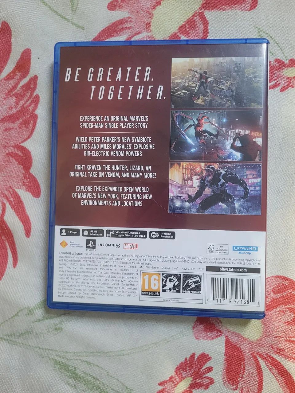 Jogo spiderman 2 ps5  - Foto 2