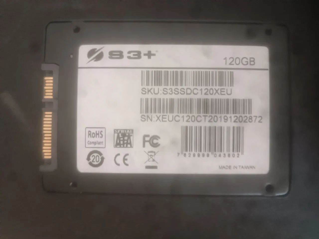 SSD S3+ 120GB SATA - Ideal para PC e Notebook - Foto 2
