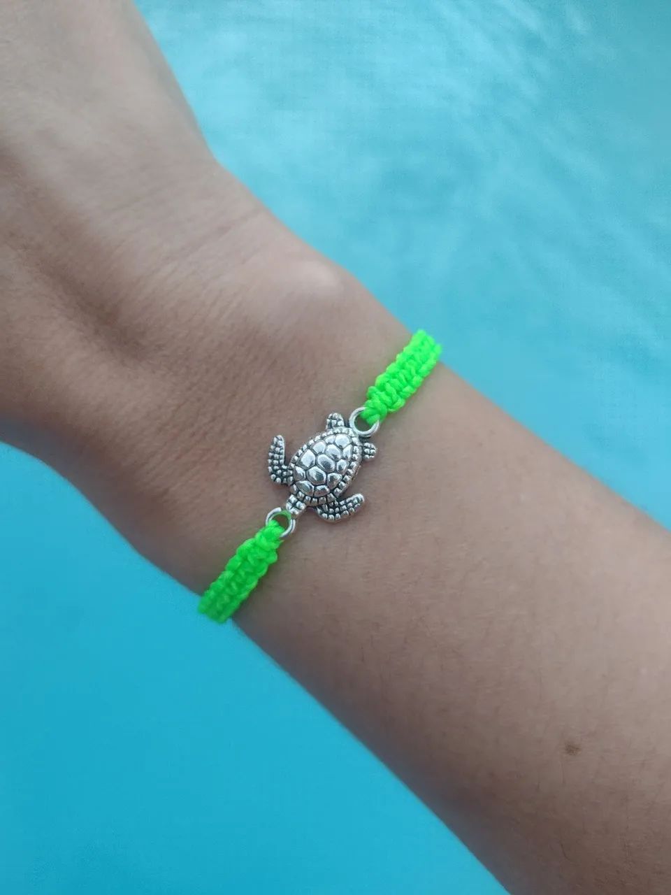 Pulseira Macramê Tartaruga  - Foto 2