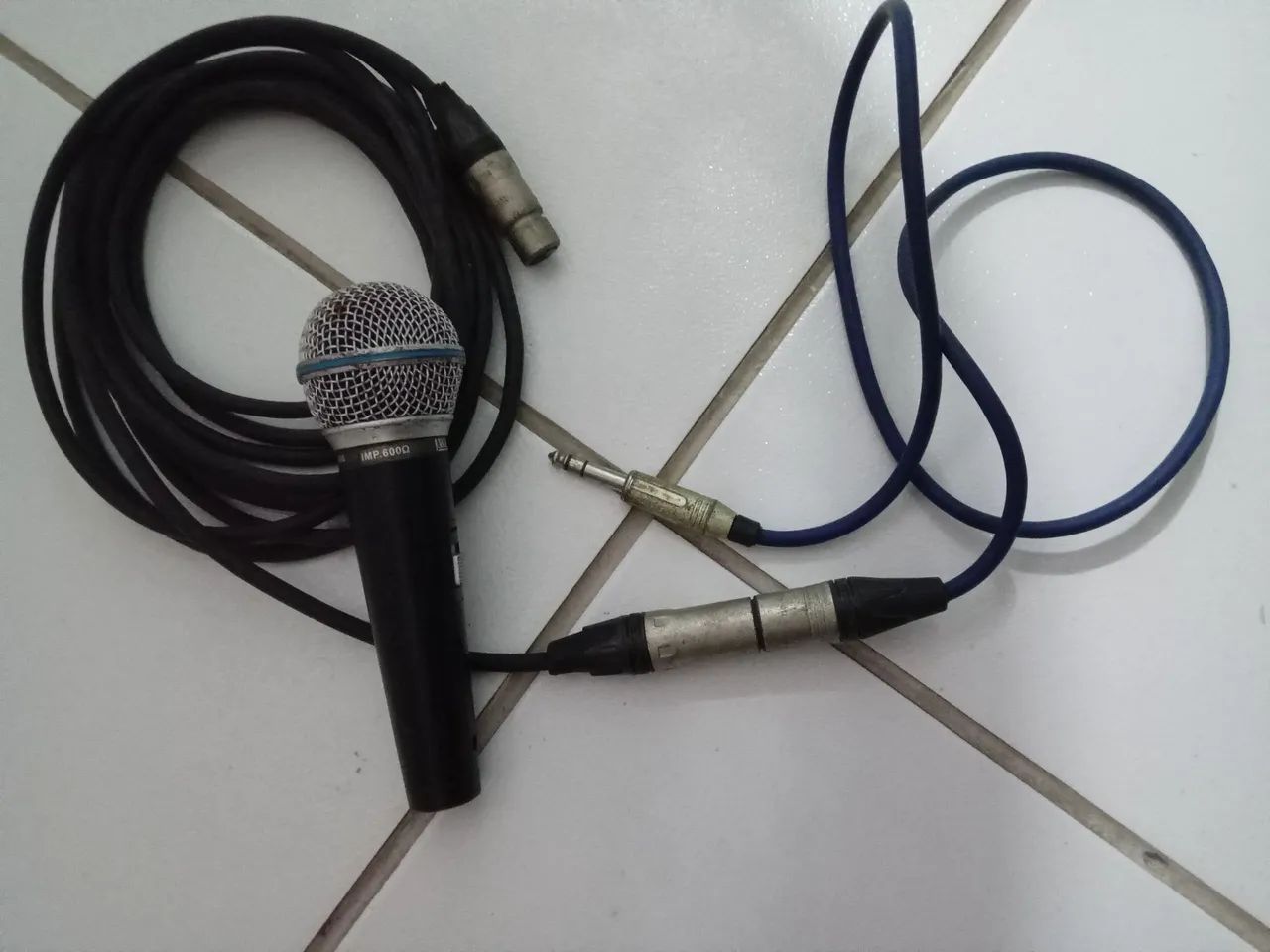 Microfone e cabeamento  - Foto 2