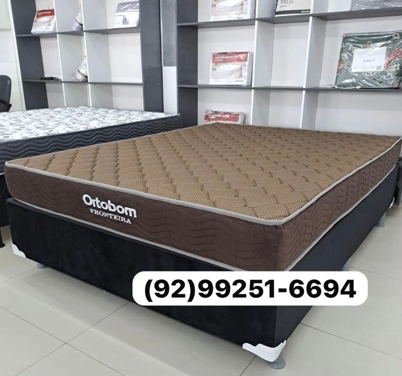 cama queen size ortobom