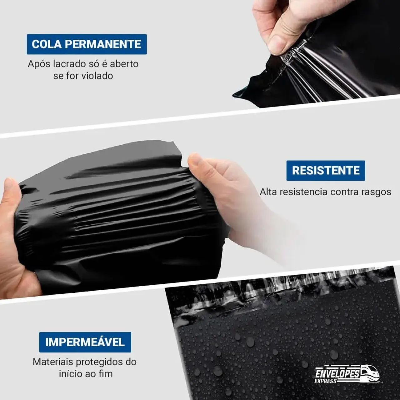 Envelope de Segurança Reciclado 26x36cm Envio correios  - Foto 2