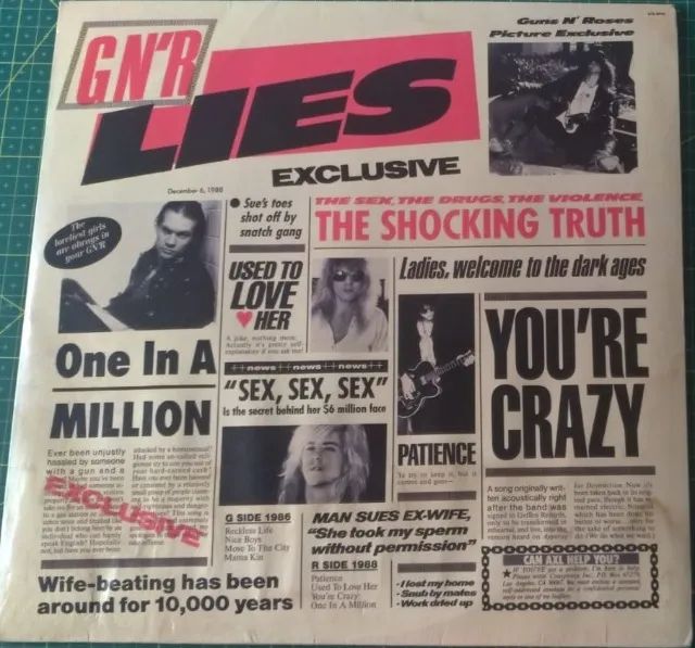 Disco de vinil Guns 'n' Roses  -  Lies 