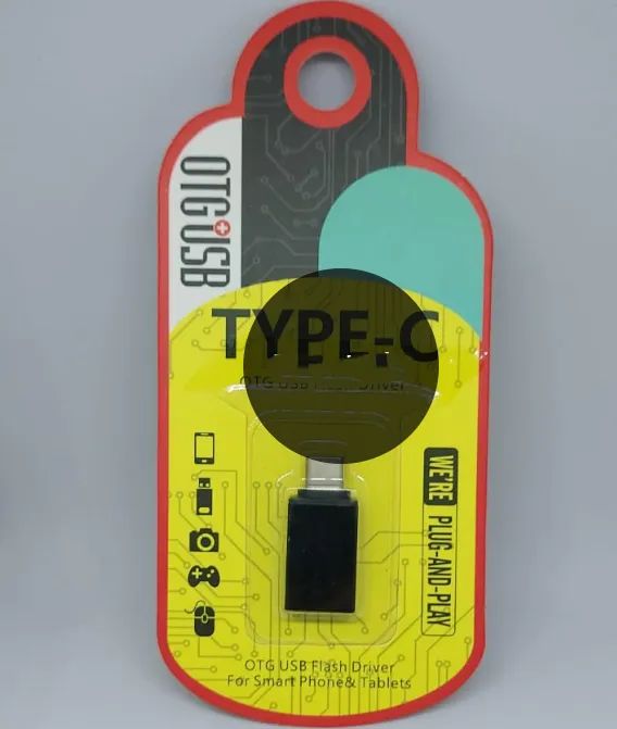Adaptador USB Fêmea para Tipo C Macho OTG Universal