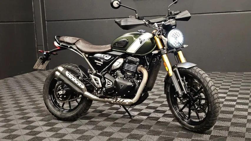 Triumph - Scrambler 400X - 2025 - Verde - Foto 3
