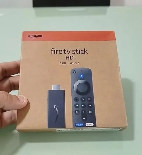 Fire TV Stick FullHD 3 Geração Wifi 5 (Lacrado - Original) - Amazon - Foto 2