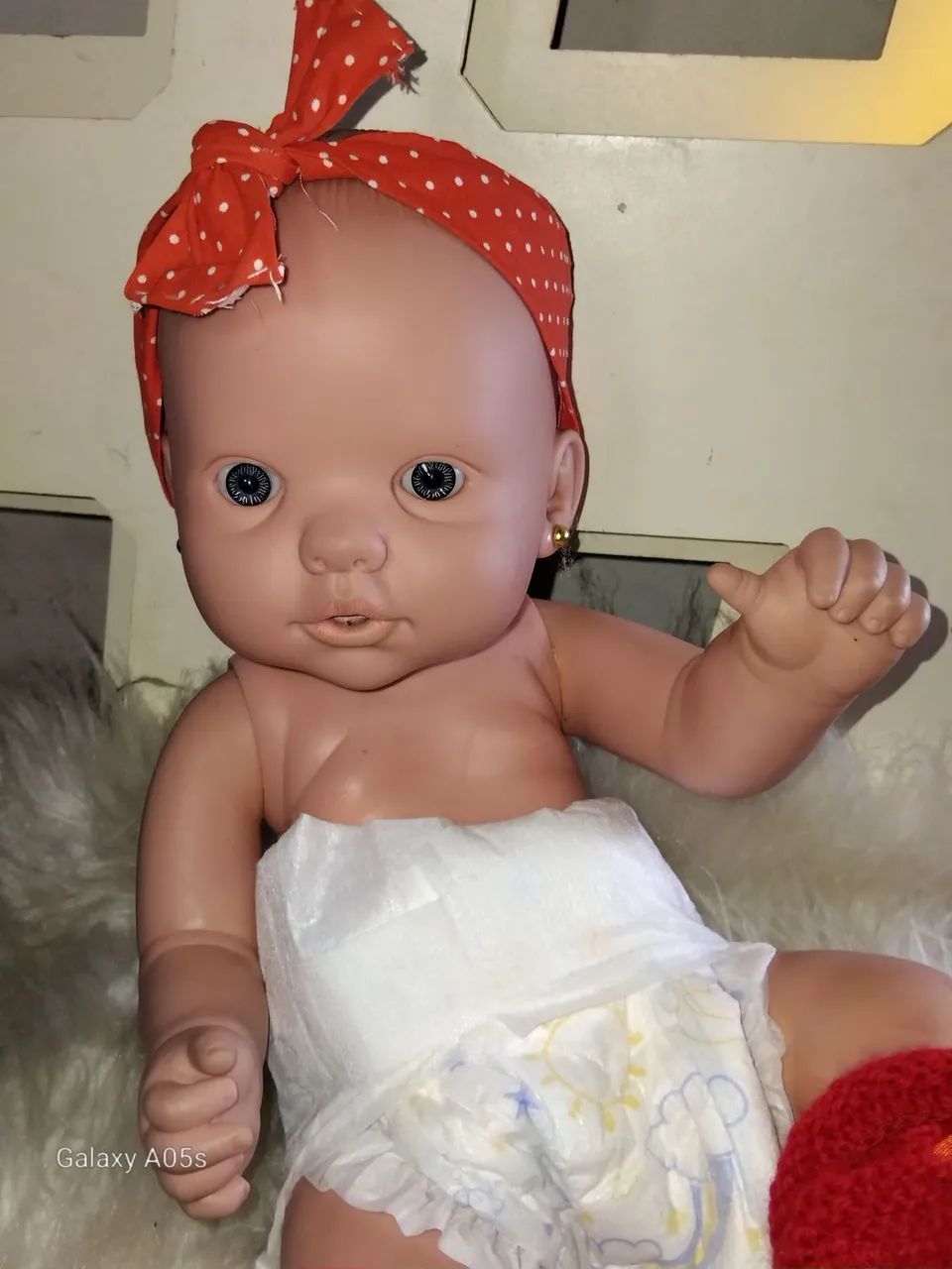 Boneca 40cm emborrachada  - Foto 5
