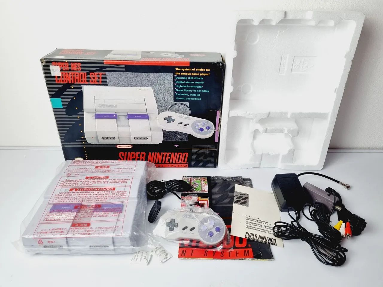 533- SUPER NINTENDO CONTROL SET