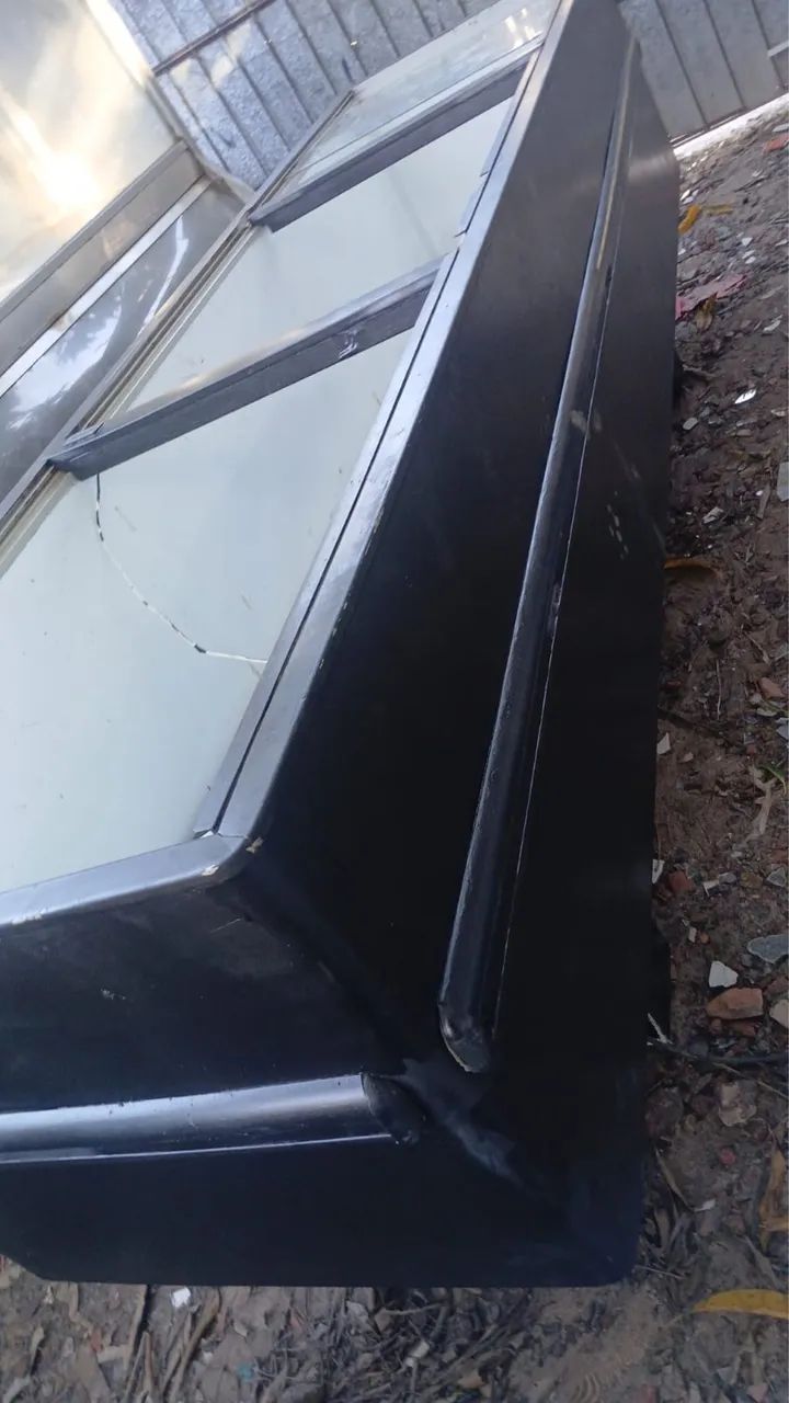 Ilha expositor congelados