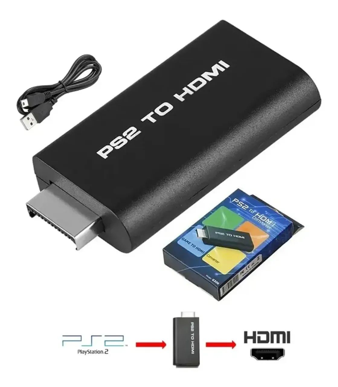 PS2 HDMI Playstation 2 Adaptador - Foto 2