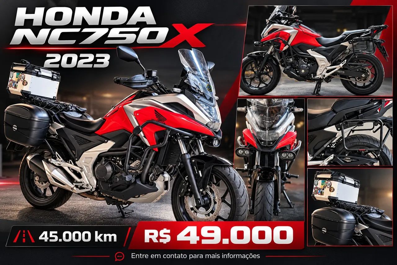 Vende-se Honda NC750X  - Foto 3
