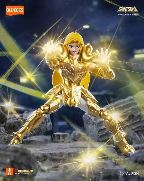 Mu de Áries - Blokees Champion Class - Saint Seiya - Brinquedos e
