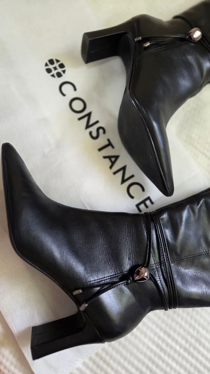 Bota Constance Cano Alto Nº 37 - Usada 1x
