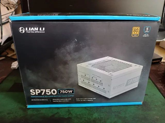 Fonte SFX Lian Li 750W 80 Plus Gold PFC Ativo Full Modular ITX Mini-ITX ...
