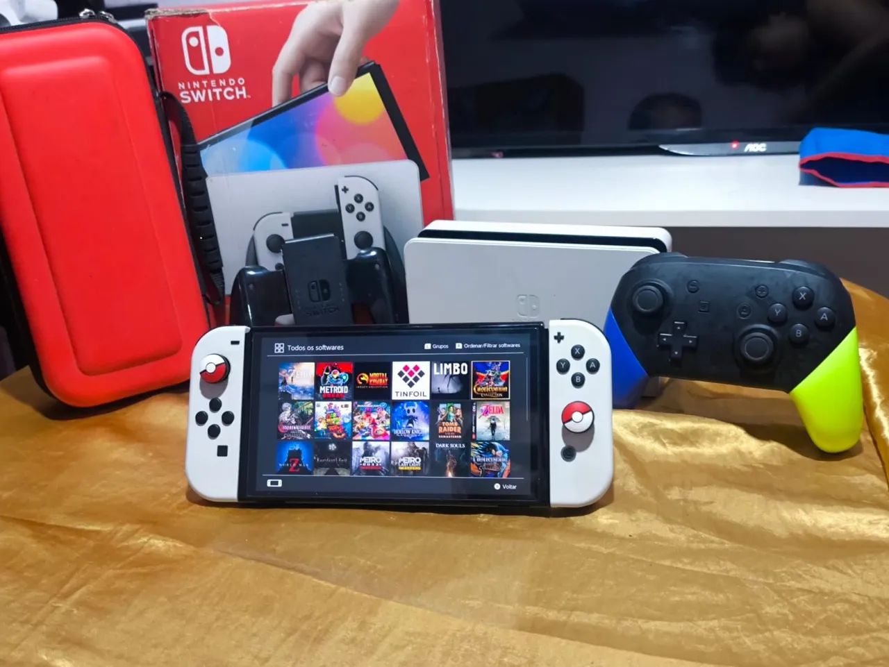 Nintendo switch OLED desbloqueado  - Foto 4
