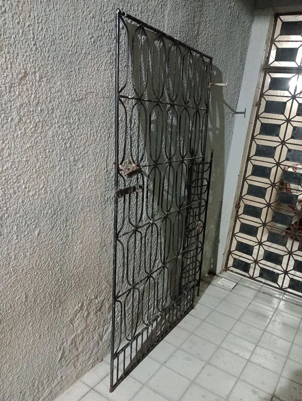 Portão de Ferro com Bandeirola 65745822350339120