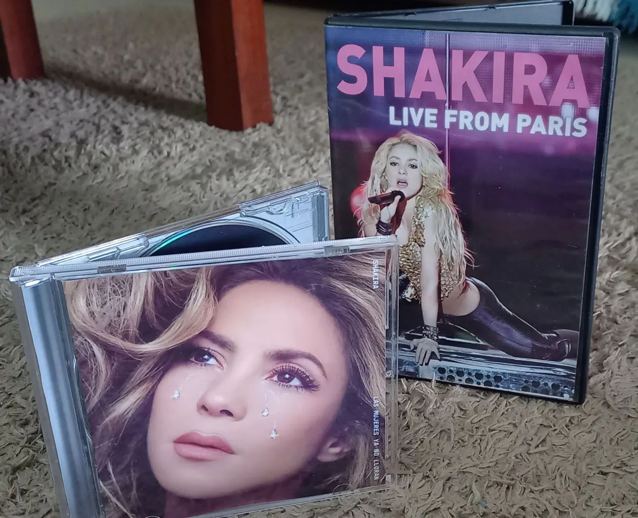 Cd + DVD da Shakira
