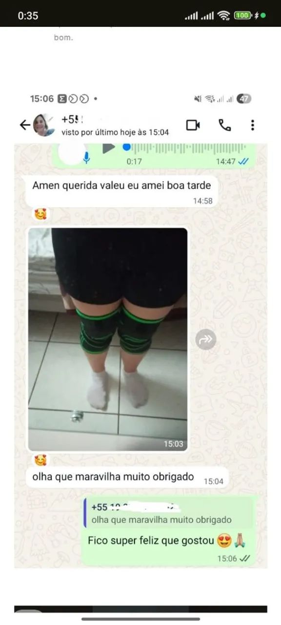 Joelheira de Compressão Ortopédica  - Foto 5