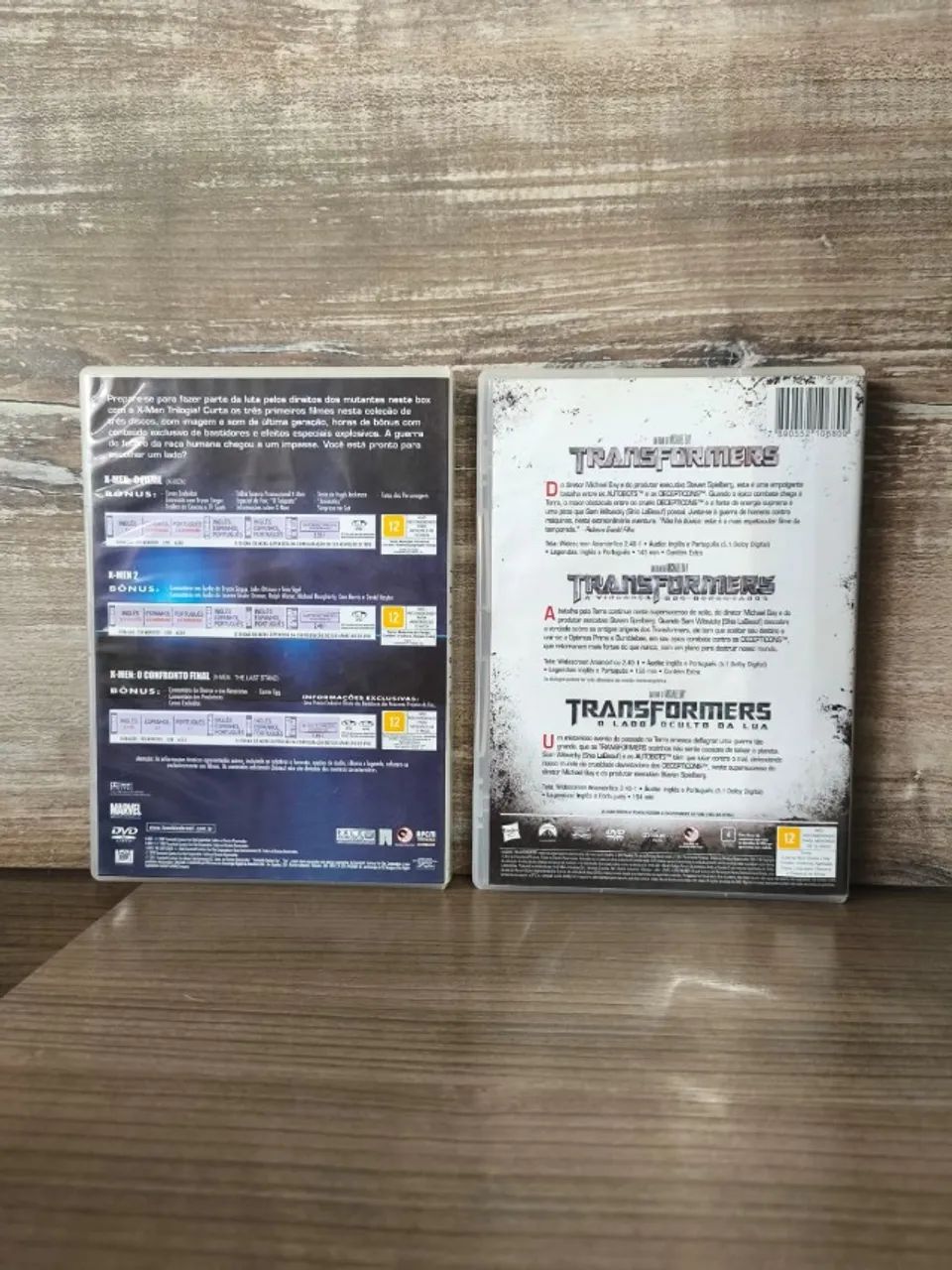 COMBO DVDs - Transformers + X-Men - Foto 4