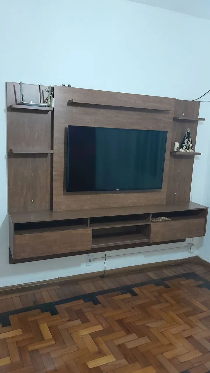 Painel rack TVs 60 polegadas altura 1,55cm e largura 2,17cm  - Foto 4