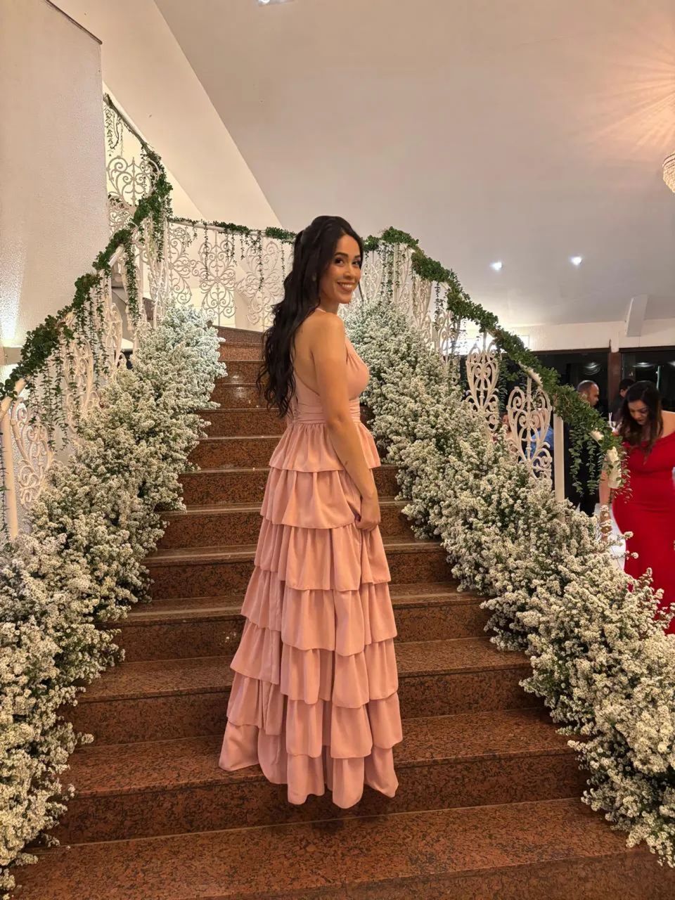 Vestido de festa - ROSA  - Foto 3