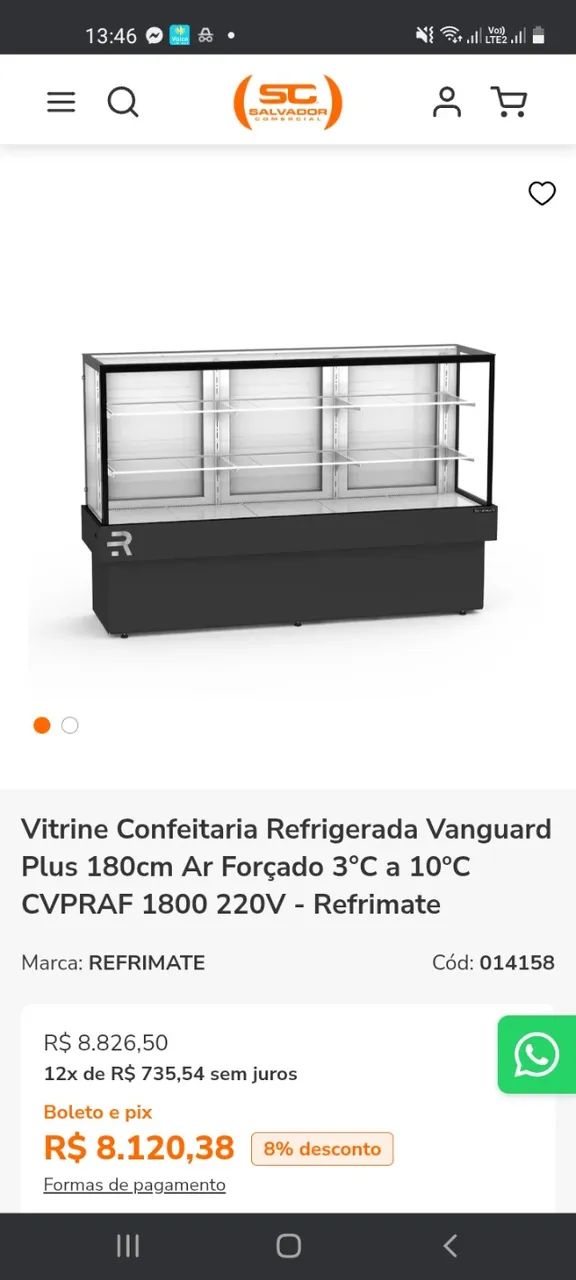 Balcão refrigerado  - Foto 3