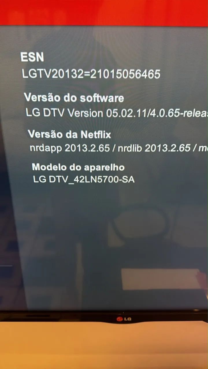 Tv 42 LG smart 