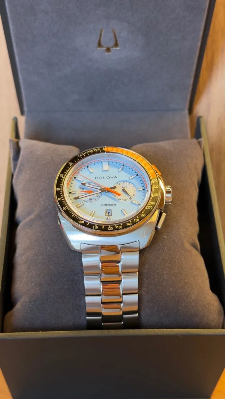 RELÓGIO BULOVA RACER CHRONOGRAPH - Foto 4