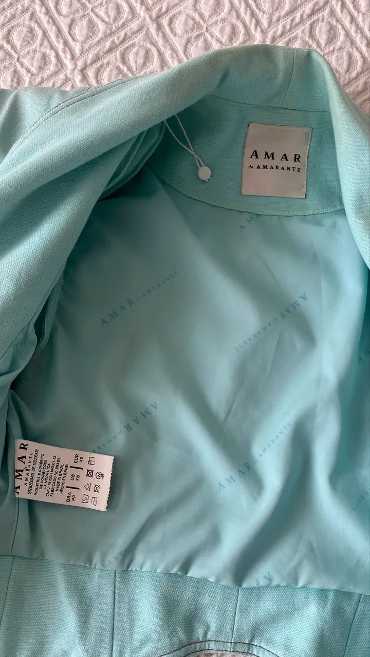 Blazer Amarantes de linho - Foto 3
