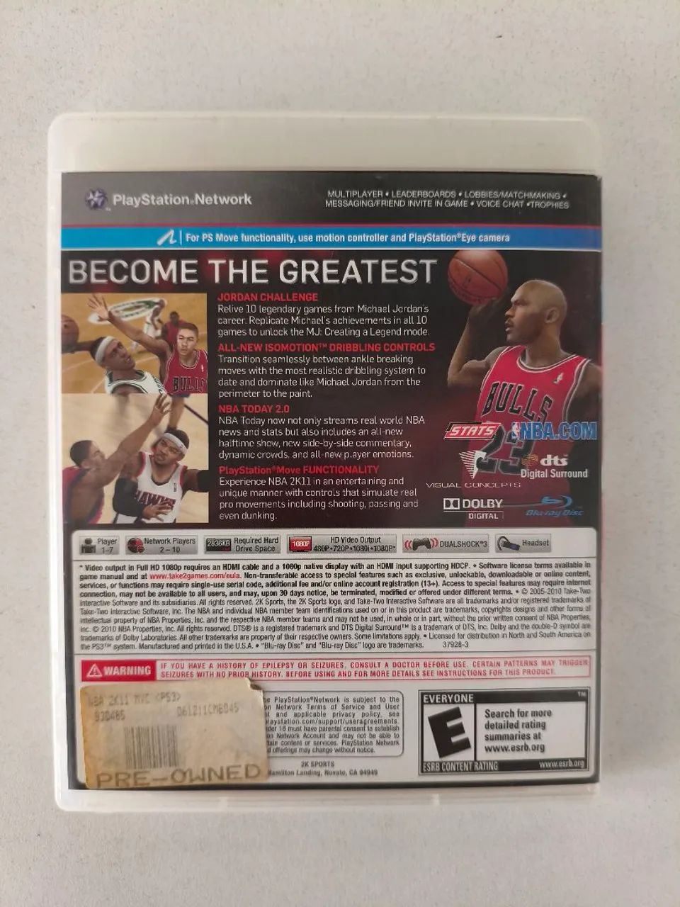 Jogo NBA 2K11 original PS3  - Foto 4