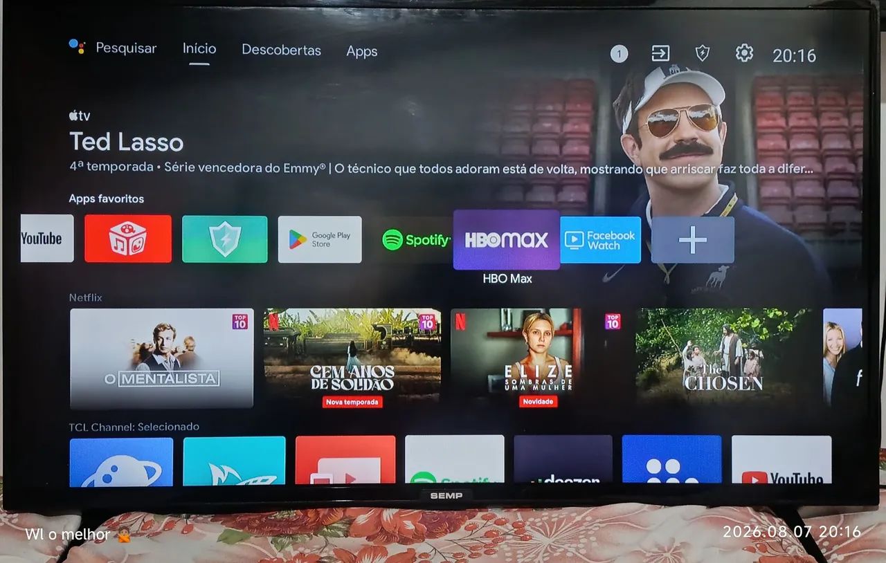 Tv smart Semp TCL 43 polegadas 