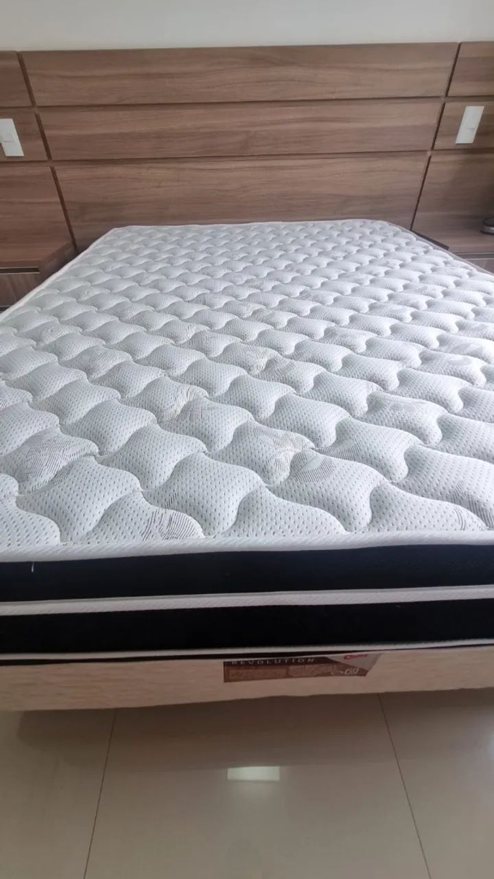 Cama box de casal castor White Black 33 D - Foto 2