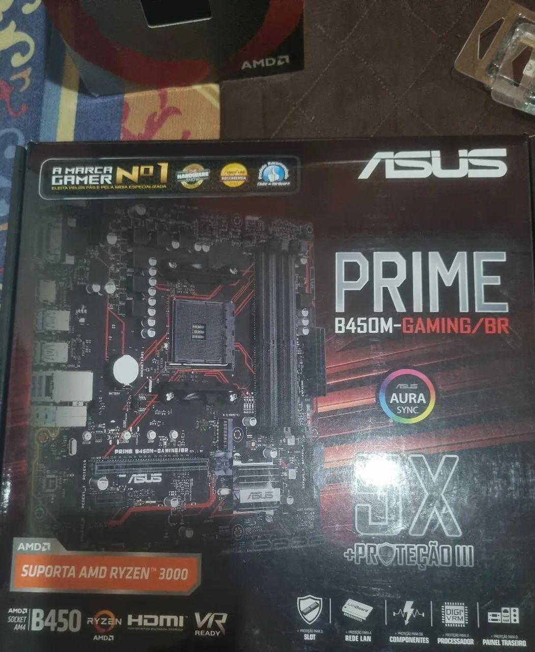 Placa mãe Asus Prime B450M - Foto 2
