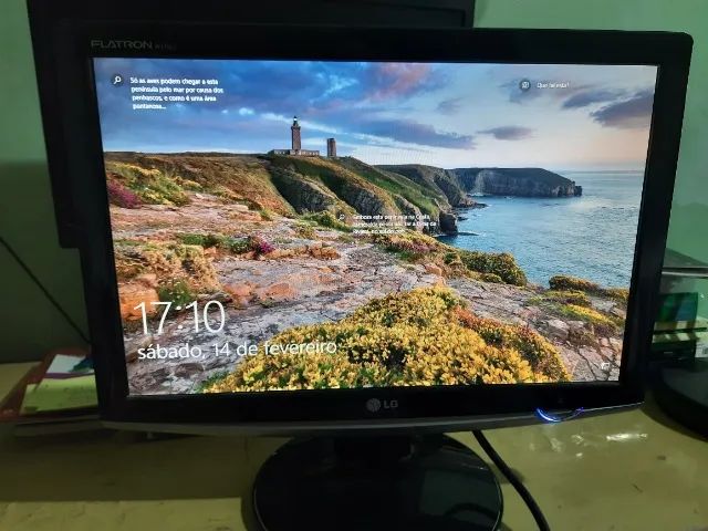 Monitor LG 17" - Conexão VGA