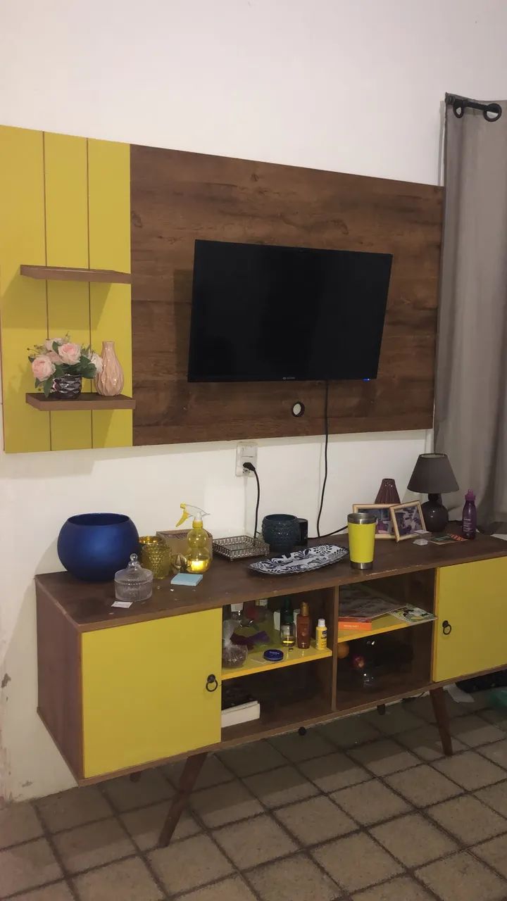 Tv 32 + rack com painel  - Foto 3
