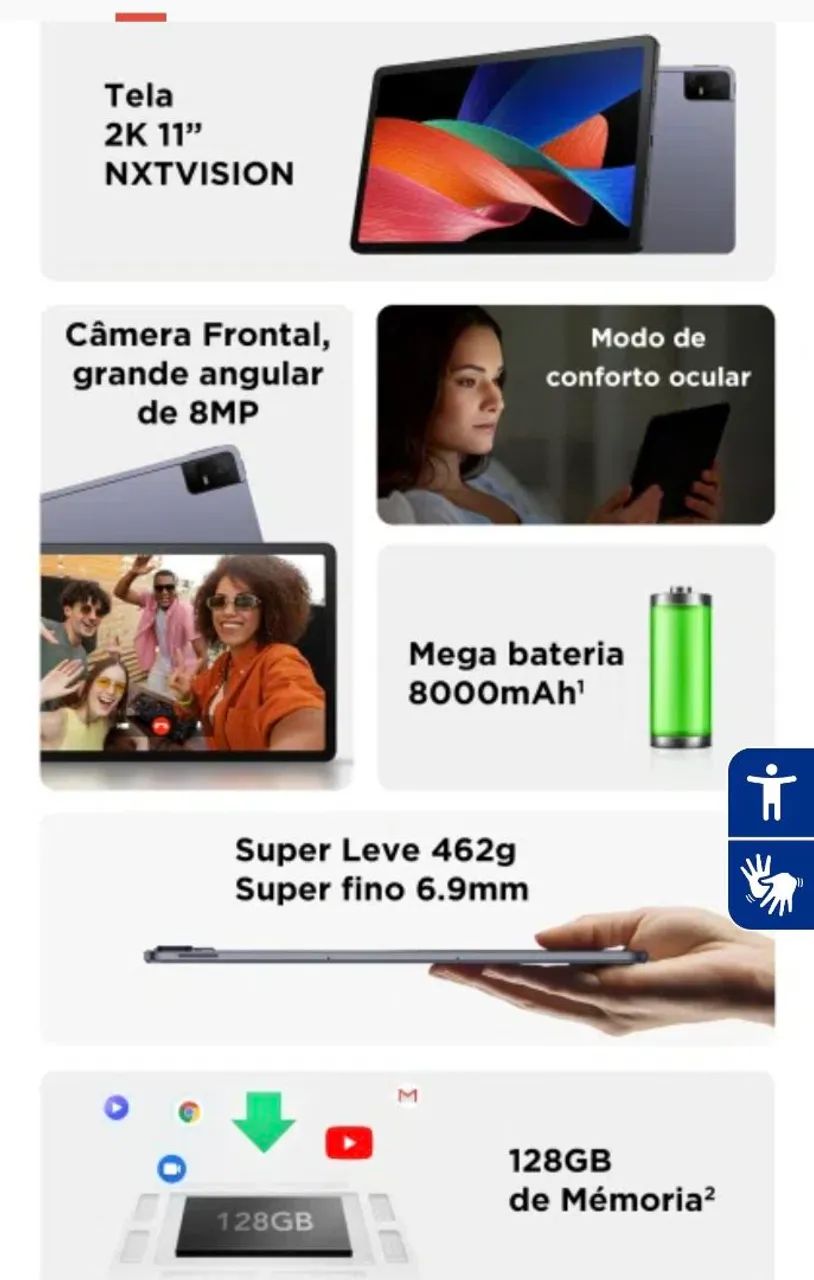 TCL TAB 11 128GB ROM - Foto 4