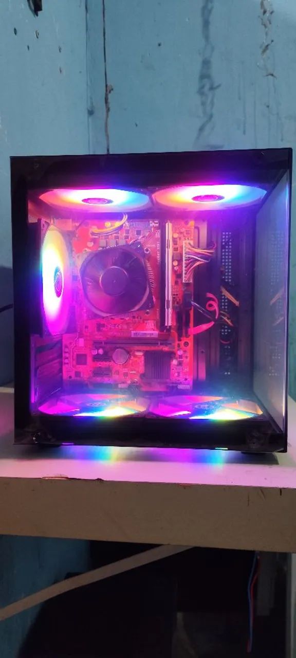 ? PC Gamer Completo - Intel Core i5-7500 | 12GB RAM | WD Blue 500GB | R$ 1.100 ? - Foto 2
