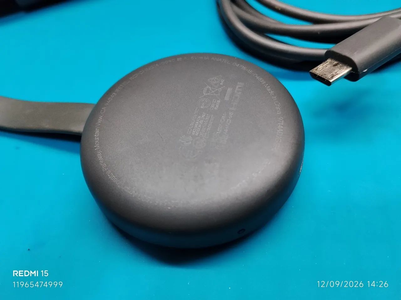 Chrome Cast Google original. - Foto 3