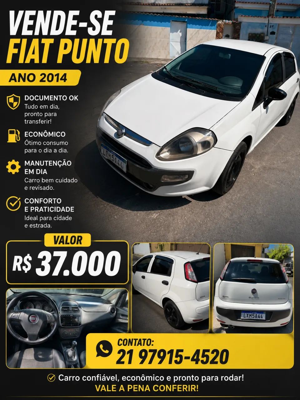 Fiat Punto Punto ESSENCE 1.6 Flex 16V 5p 2014