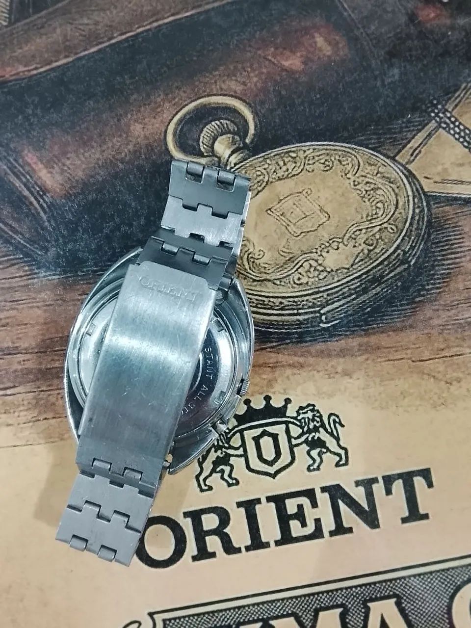 Orient automático fundo azul escuro  - Foto 2