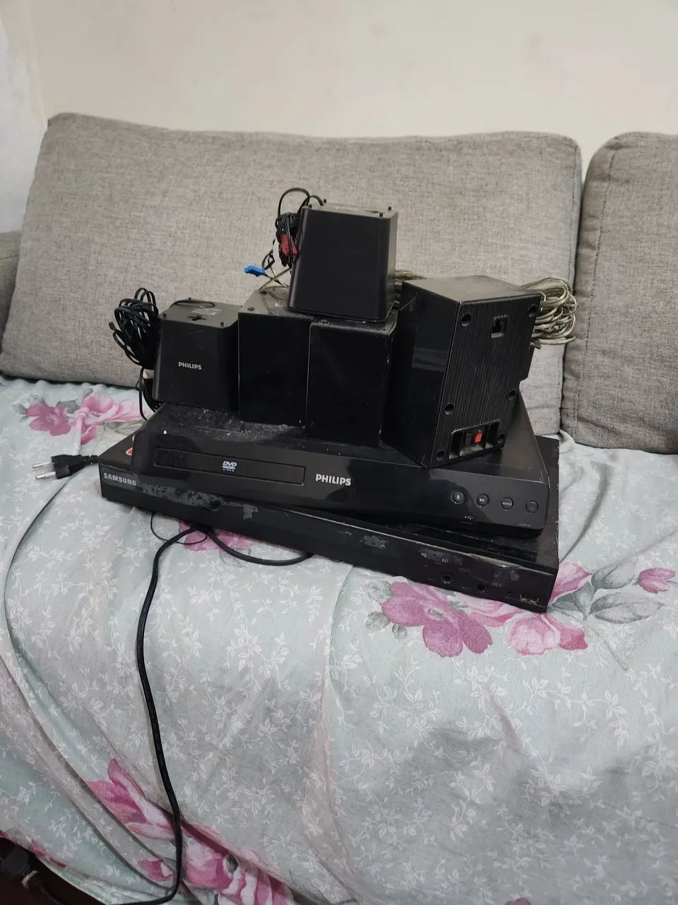 home theater Samsung e philips 