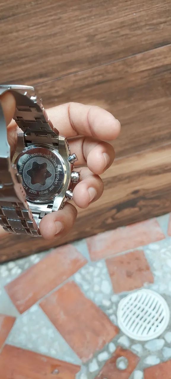 Relógio suíço montblanc