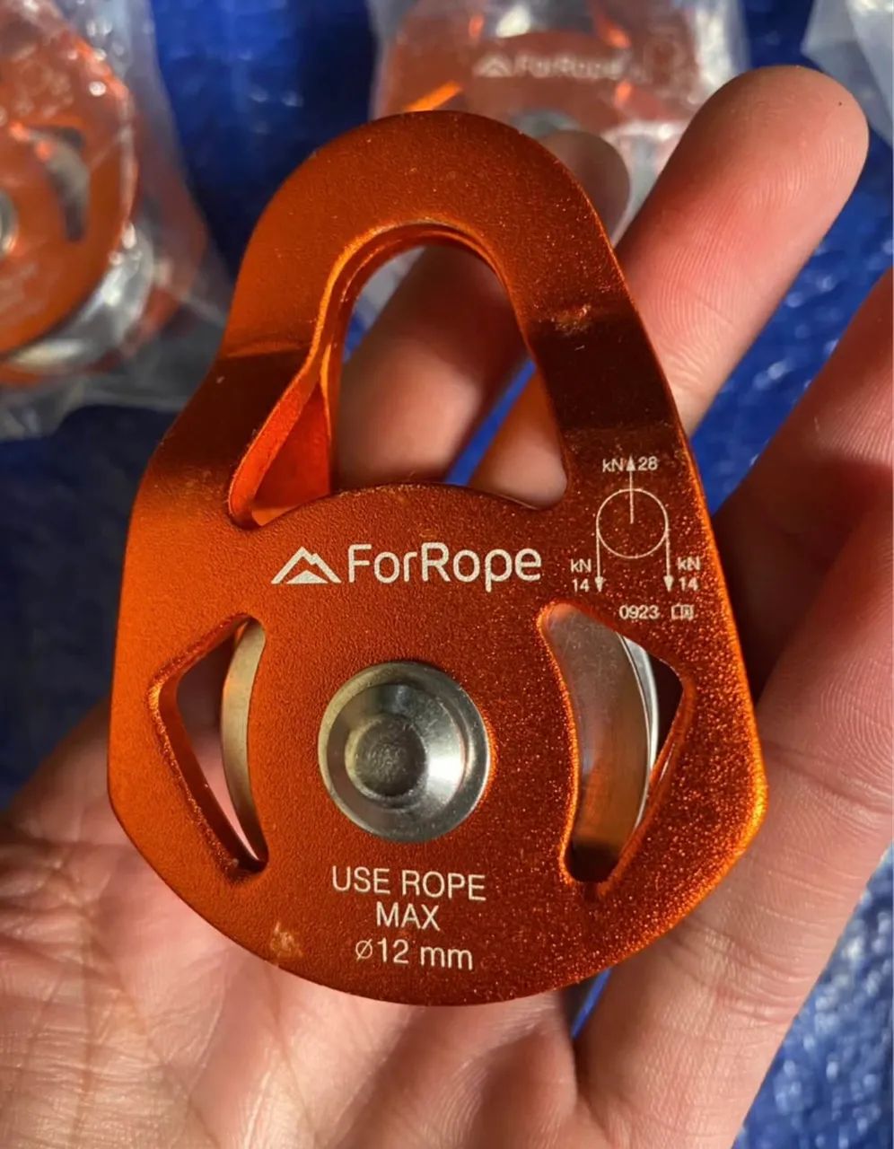 Polia Simples Oscilante Alum Compact 28kn Ce En - For Rope - Foto 4