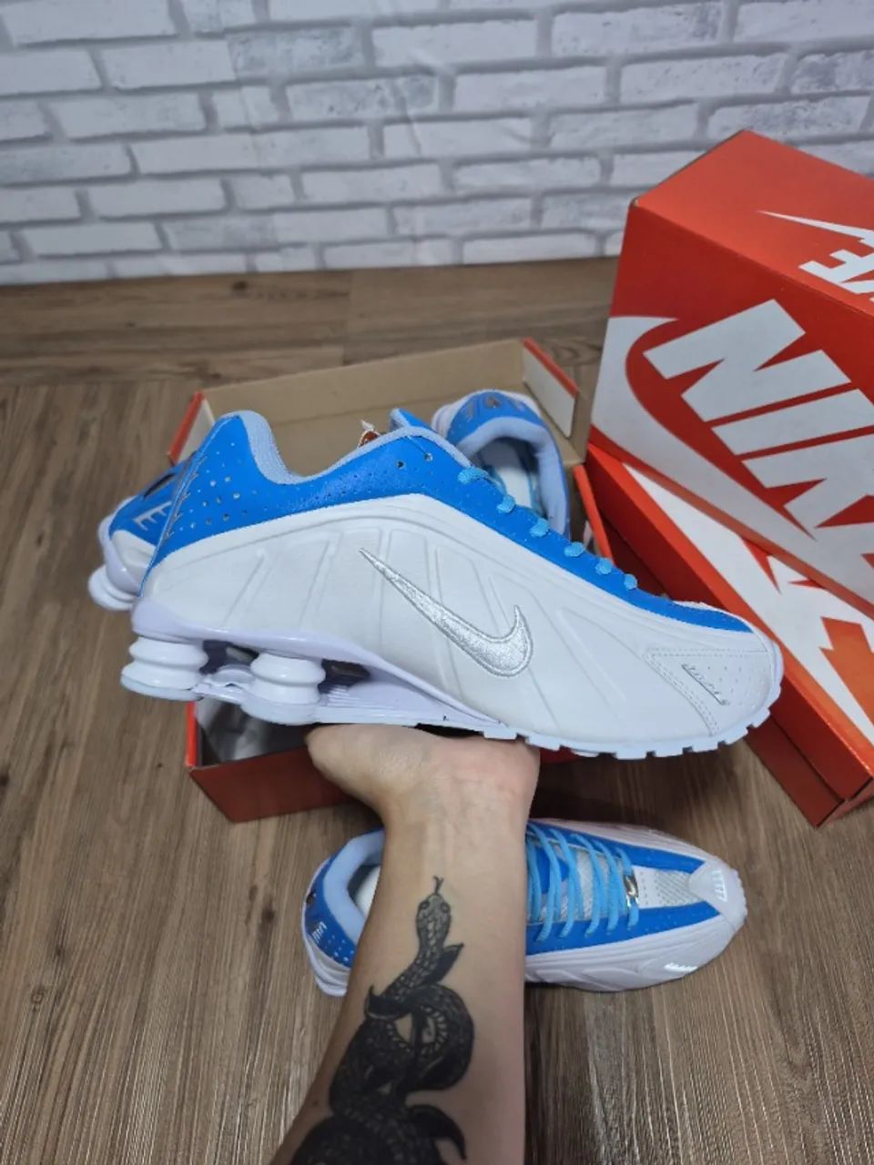 Tênis Estilo Nike Shox Primeira Linha Premium | Confortável | Entrego DF - Foto 3
