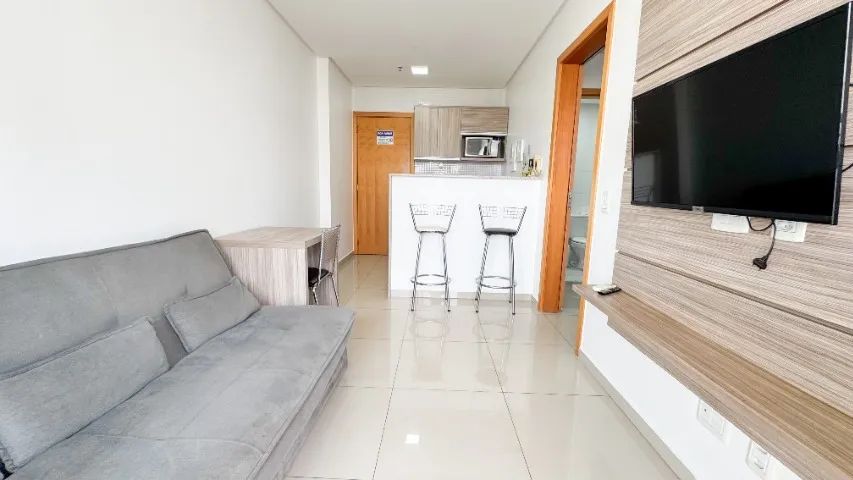 Flat Mobiliado Essenciale Style