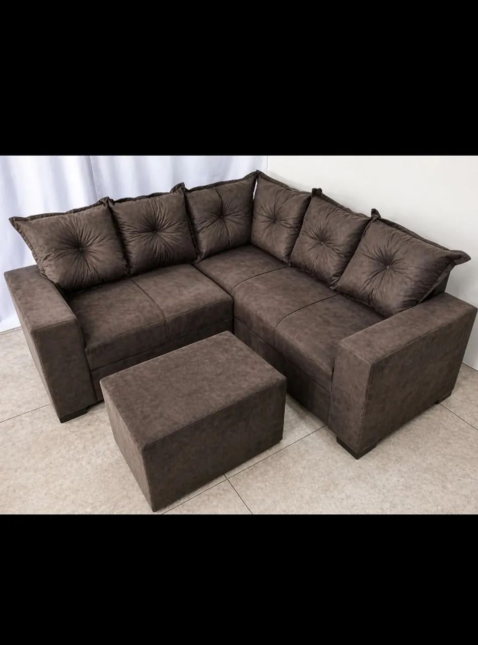 Sofa with Ottoman439340431867258880
