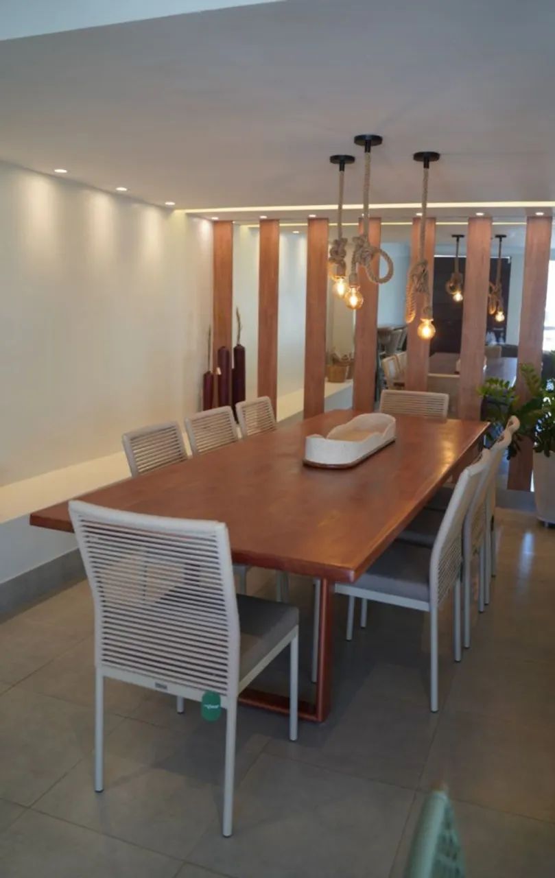 Mesa jantar em madeira maciça  - Foto 3
