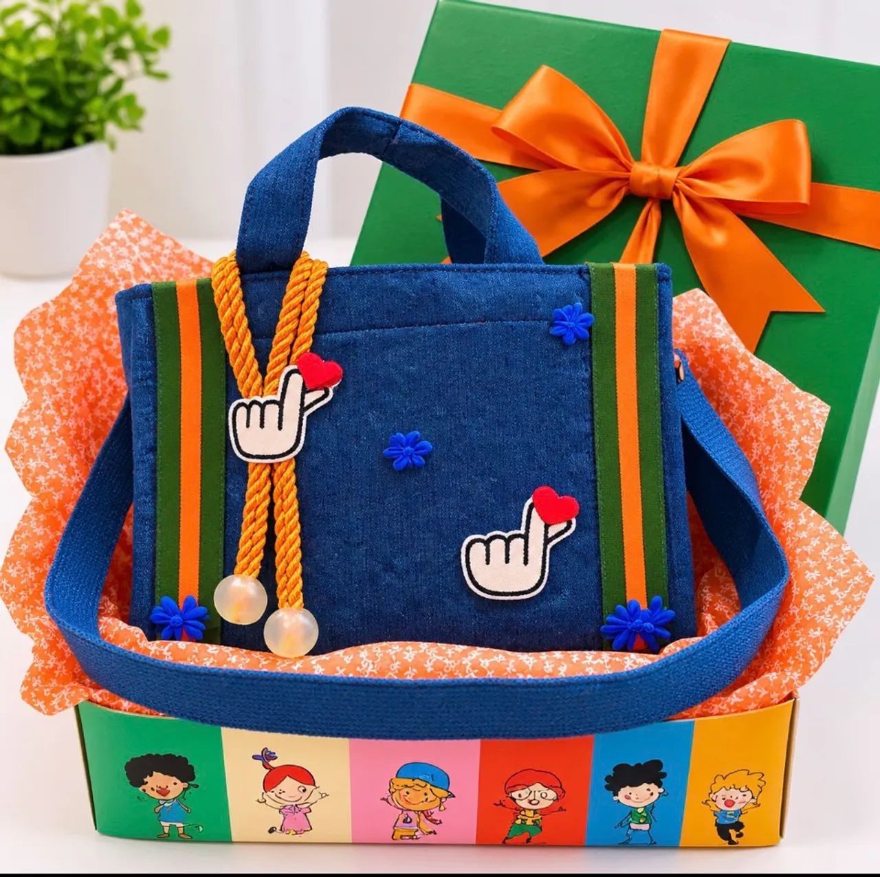 Bolsa  coração coreano  - Foto 5