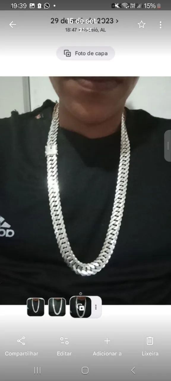 Corrente de prata