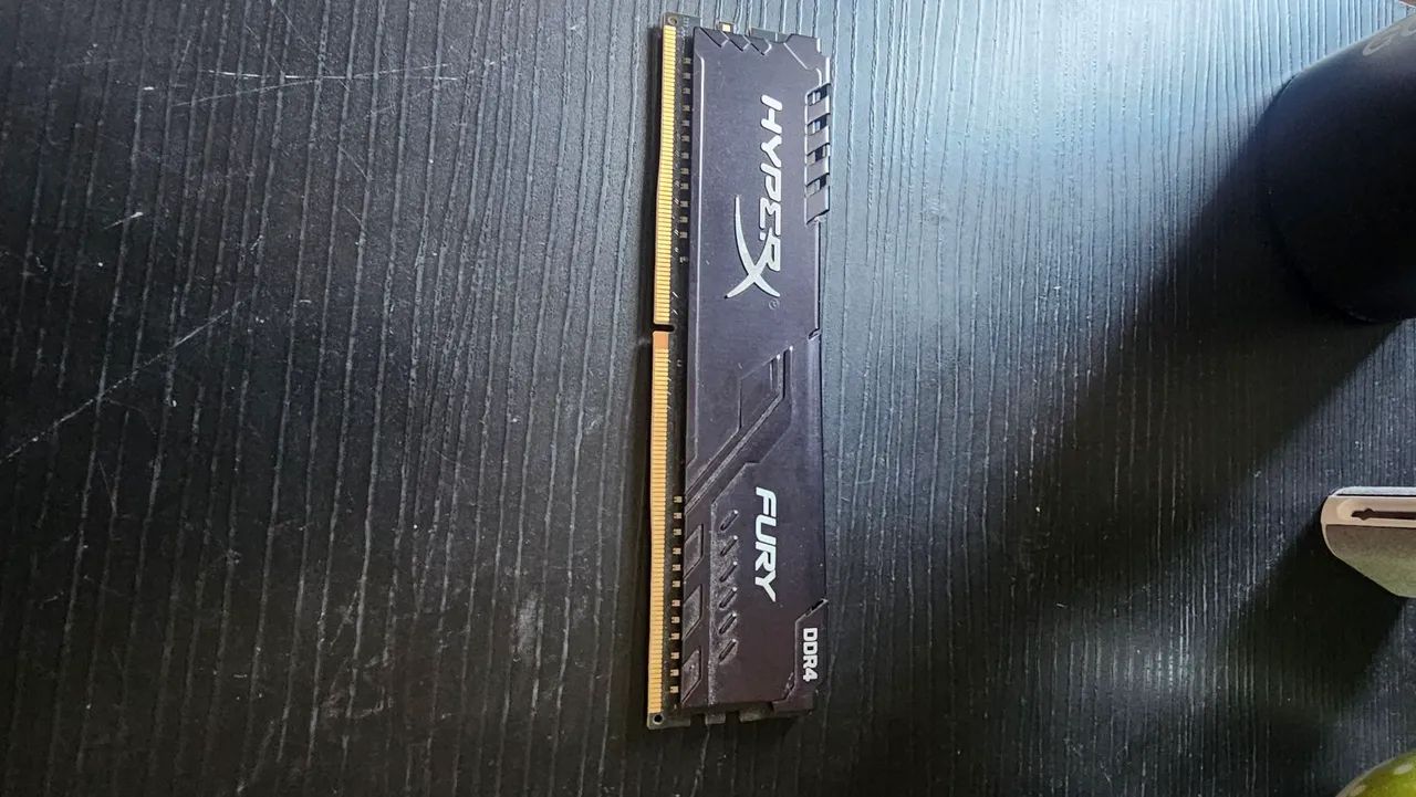 Memória RAM 8gb, hyper x fury 